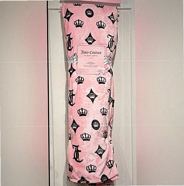Juicy Couture Crown Blanket, King