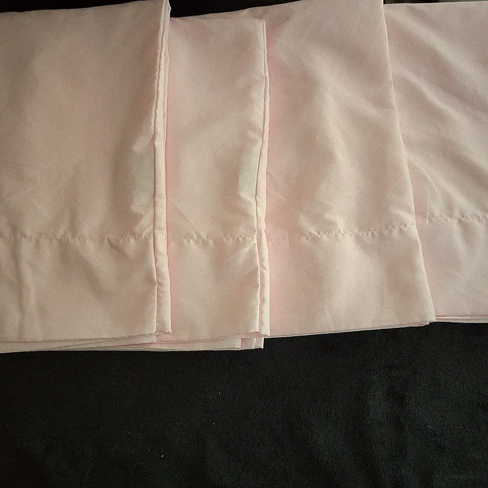 Juicy Couture Home Pretty Pastel Pink Polyester Standard Pillowcases Set of 4
