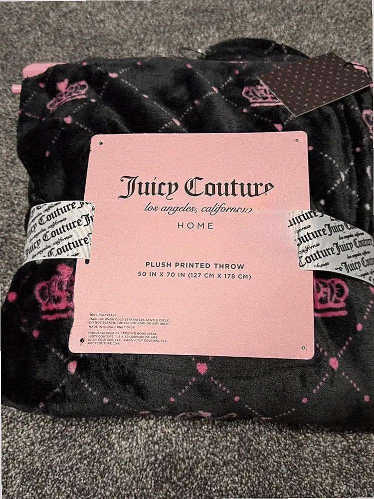 🎀 Juicy Couture Throw Blanket 🎀